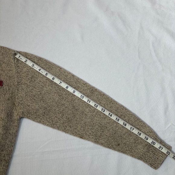 VTG Eddie Bauer Women’s Wool Blend Floral Sweater Size S Cottage-core 90s EUC - Picture 6 of 7